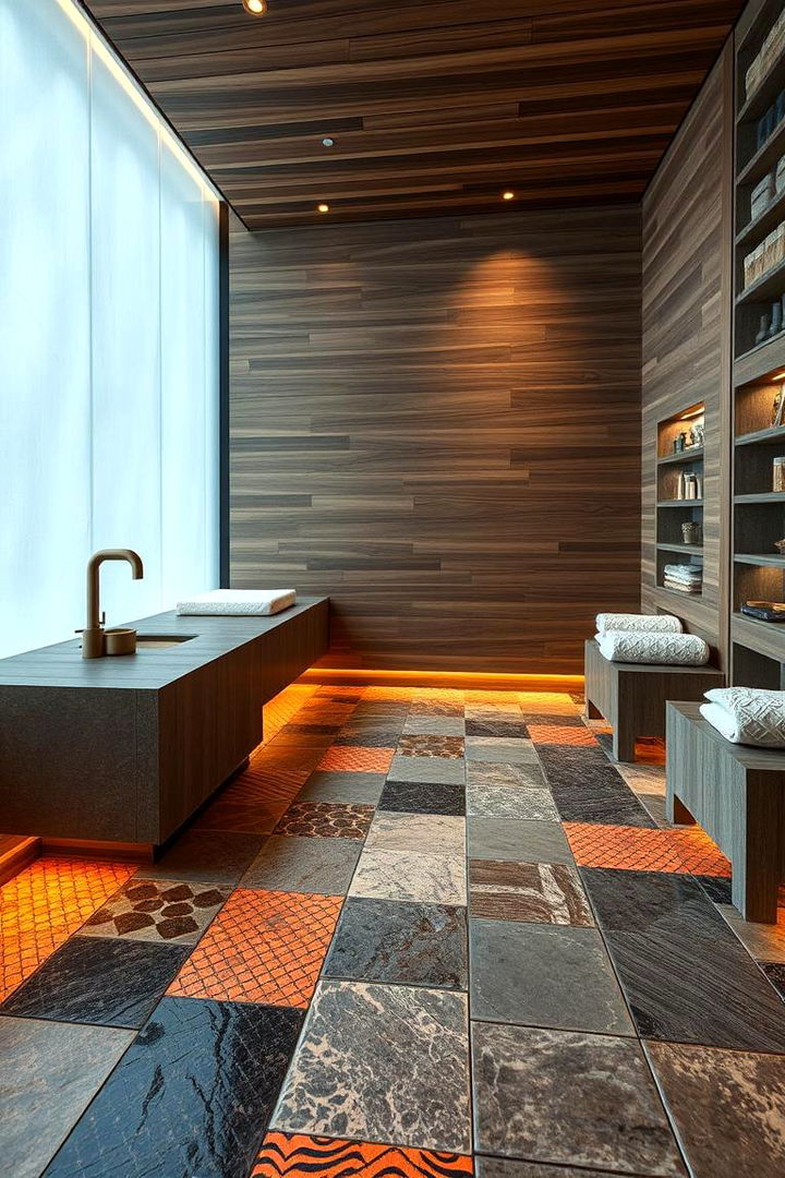 Innovative Flooring Designs - 22 Spa Room Ideas
