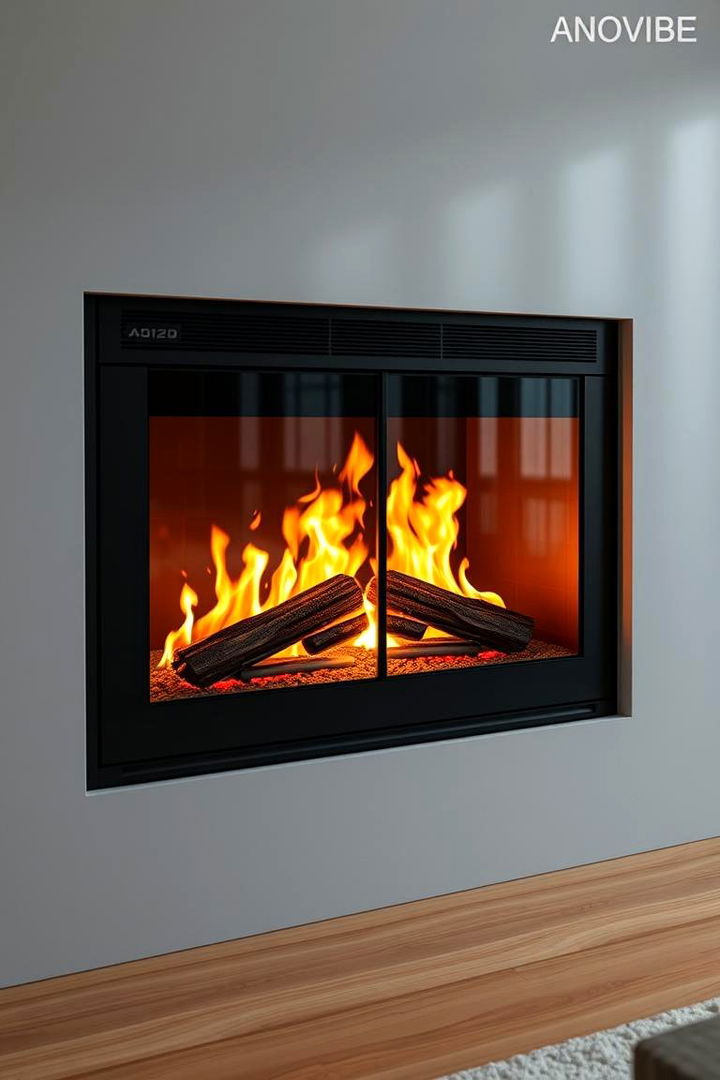Innovative Heating Technology Advances - 22 Double-sided Fireplace Ideas