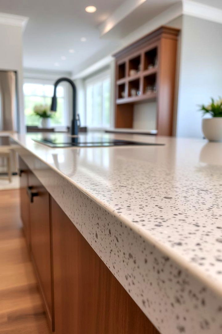 Innovative Installation Techniques - 22 Terrazzo Kitchen Countertops