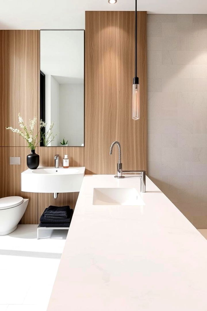 Innovative Integrated Sink Countertops - 22 Bathroom Sink Ideas