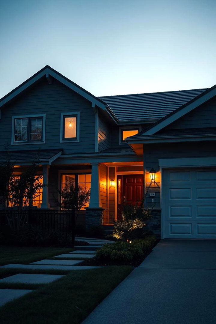 Innovative Lighting Designs - 22 Aesthetic House Exterior Ideas