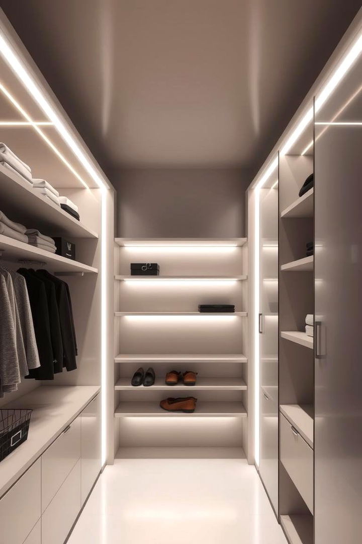Innovative Lighting Solutions - 22 Hall Closet Organization Ideas
