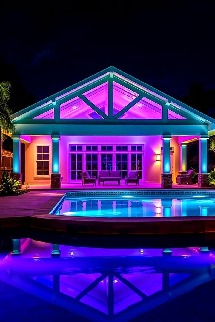 Innovative Lighting Solutions - 22 Pool House With Outdoor Kitchen Ideas