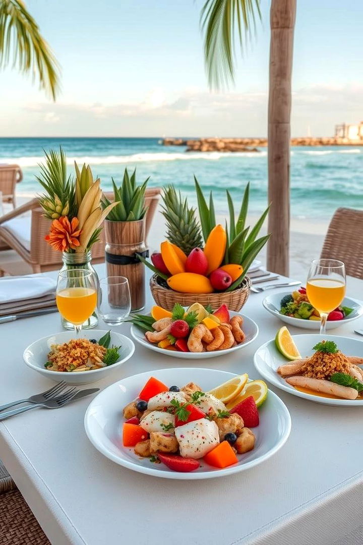 Innovative Menu Selections - 22 Beach Wedding Ideas