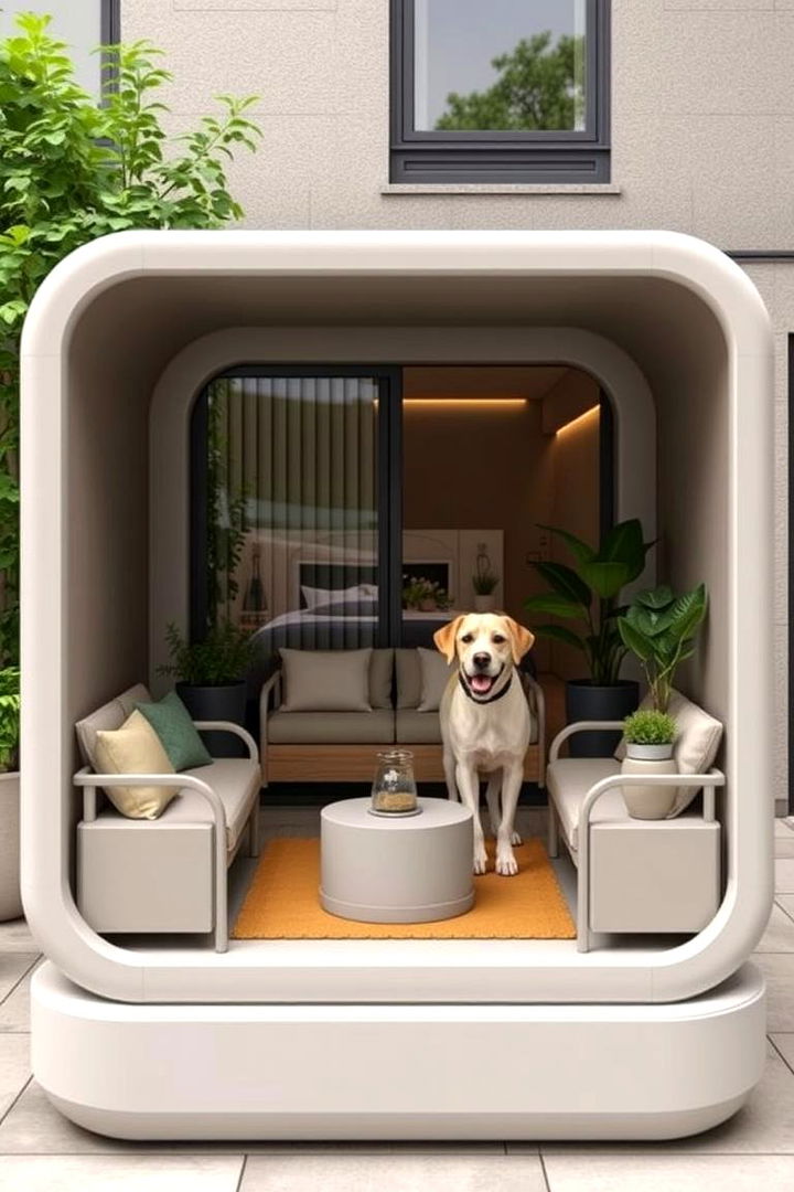 Innovative Modular Canine Balcony - 22 Dog Balcony Ideas