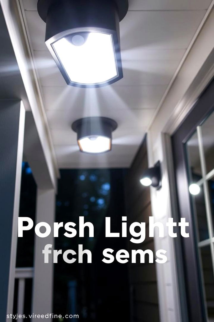 Innovative Motion Sensors - 22 Front Porch Lighting Ideas