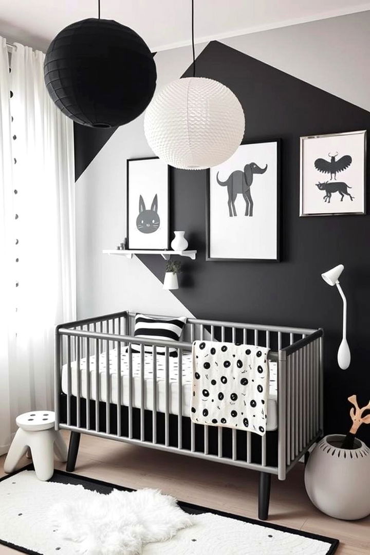 Innovative Nursery Themes - 22 Black and White Nursery Ideas