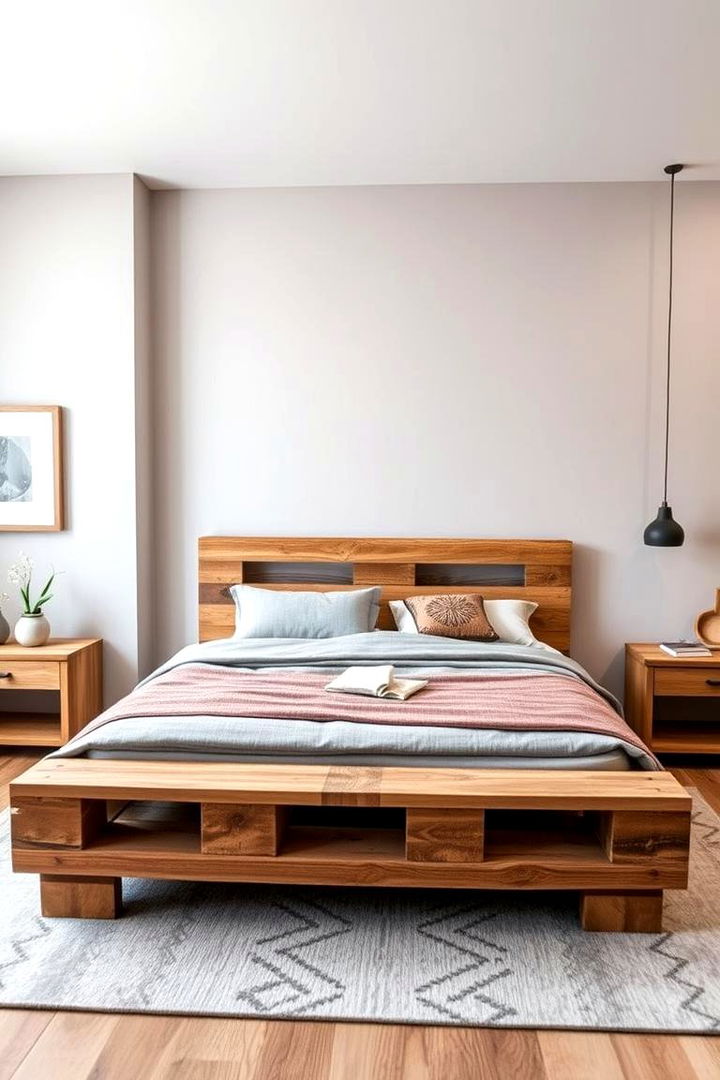 Innovative Pallet Bed Frame - 22 Pallet Furniture Ideas