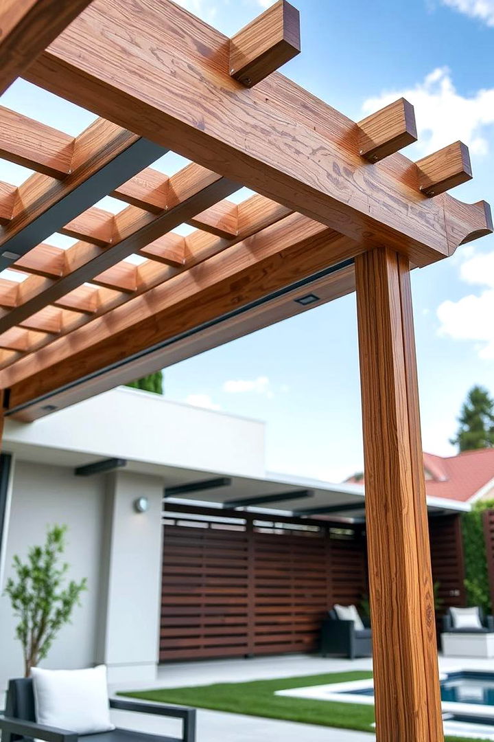 Innovative Pergola with Smart Tech Integration - 22 Patio Pergola Ideas