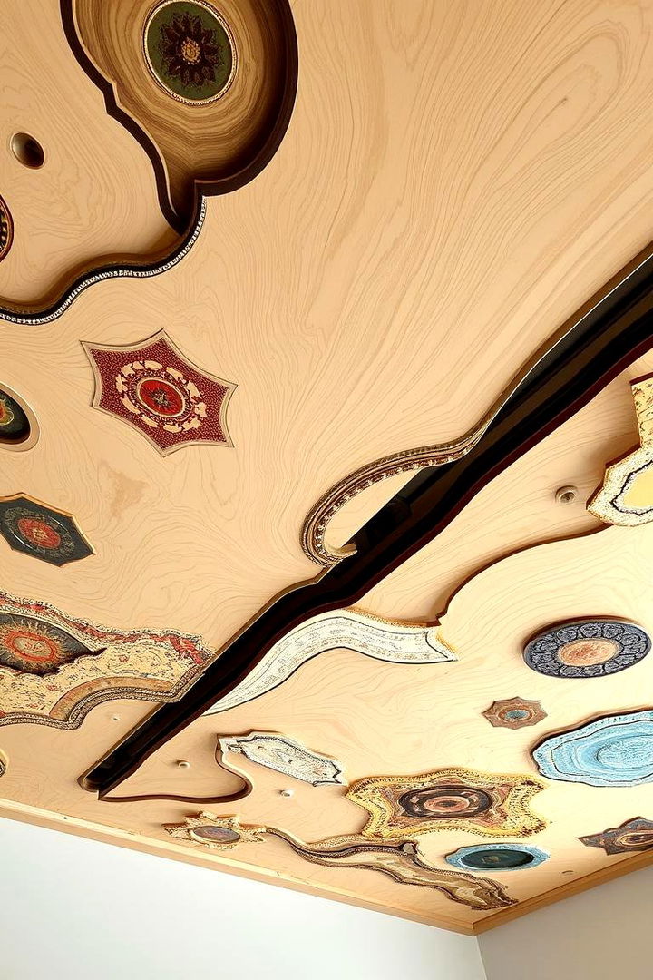 Innovative Plywood Art Displays - 22 Plywood Ceiling Ideas