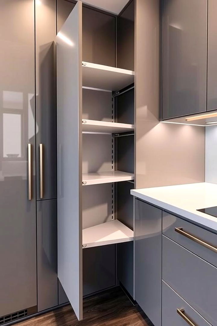 Innovative Pull Out Shelves - 22 Corner Cabinet Ideas