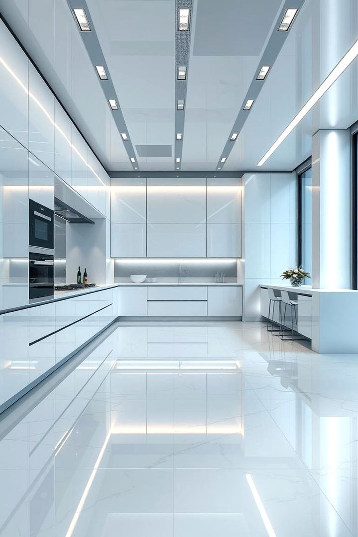 Innovative Resin Flooring - 22 Kitchen Flooring Ideas