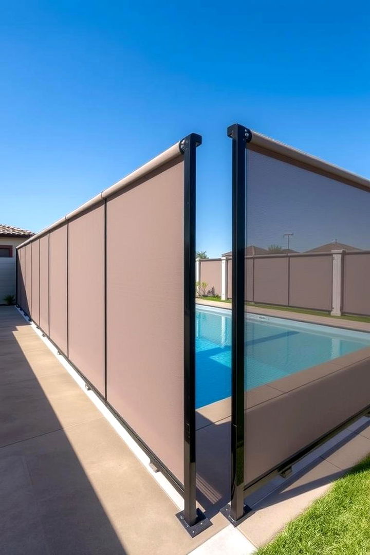 Innovative Retractable Fences - 22 Pool Fence Ideas