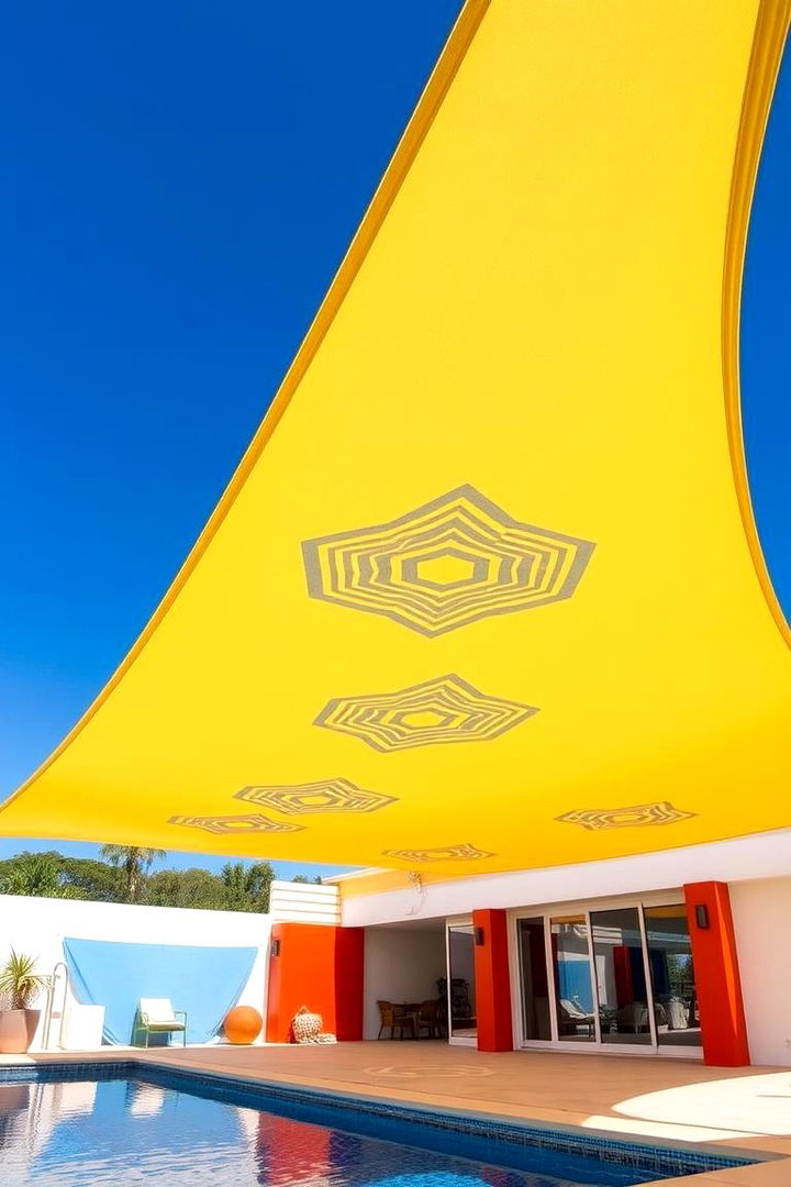 Innovative Sail Shades - 22 Pool Shade Ideas