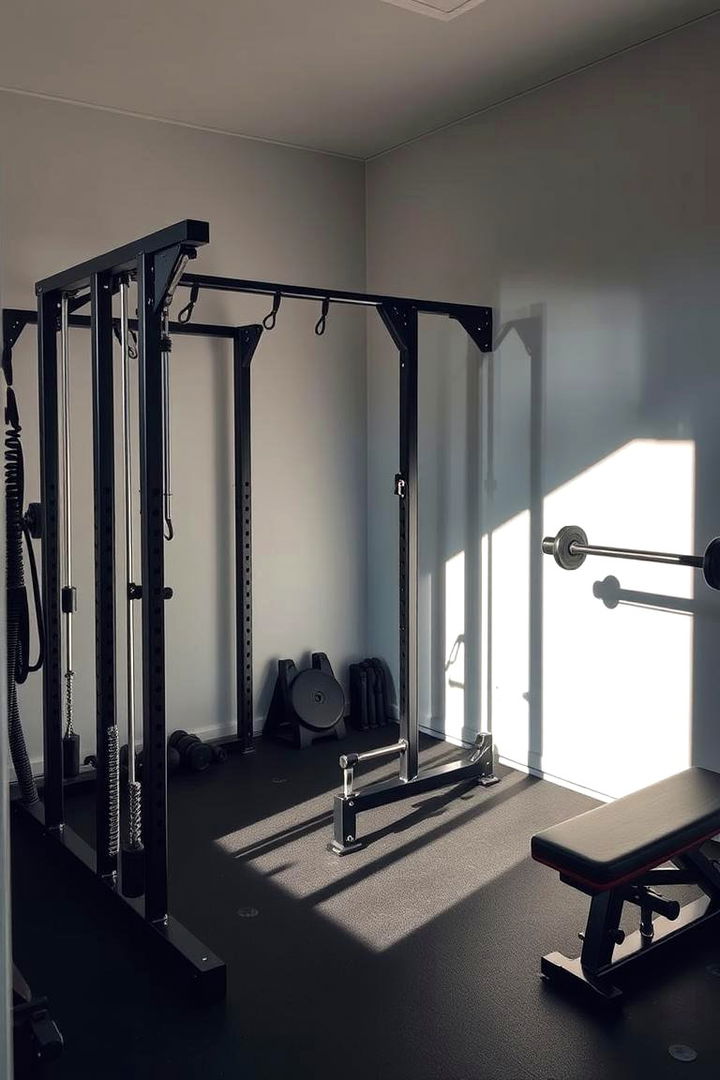 Innovative Small Cross Training - 22 Small Home Gym Ideas