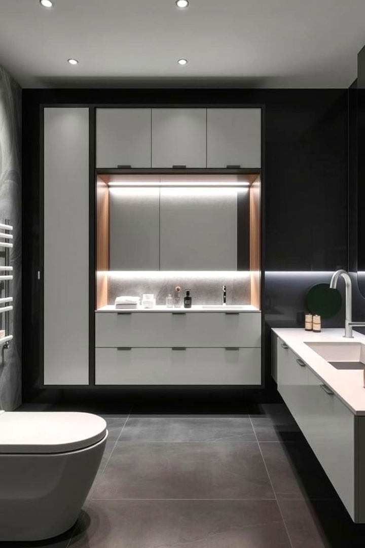 Innovative Spa Style Cabinetry - 22 Spa Like Bathroom Ideas