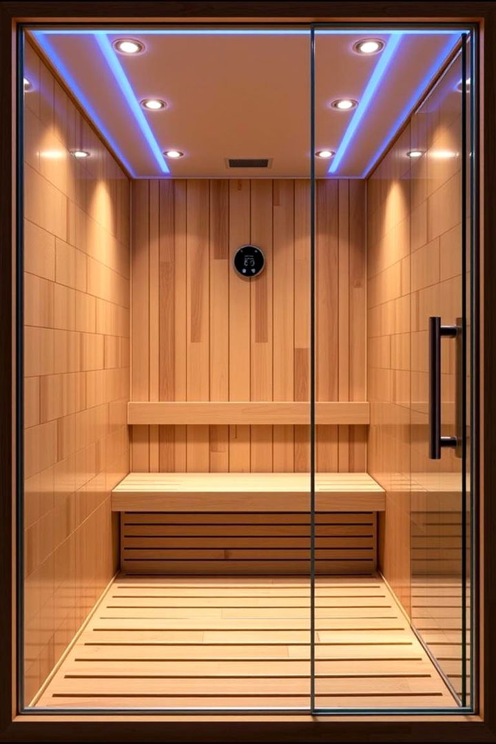 Innovative Steam Integration - 22 Sauna Room Design Ideas