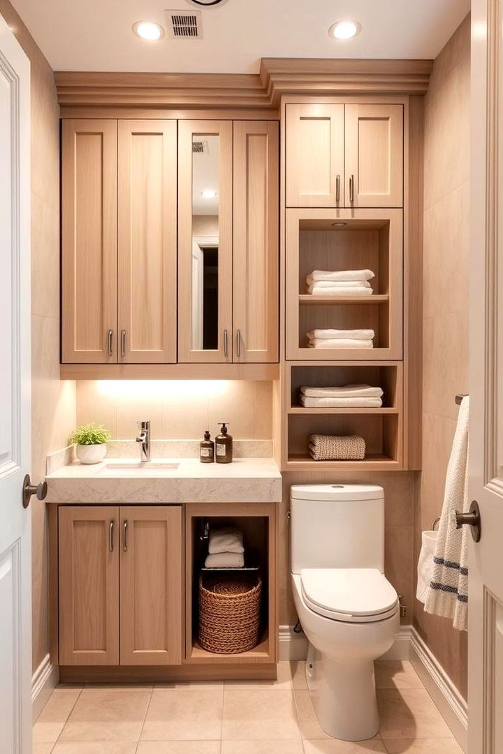 Innovative Storage Ideas - 22 Beige Bathroom Ideas