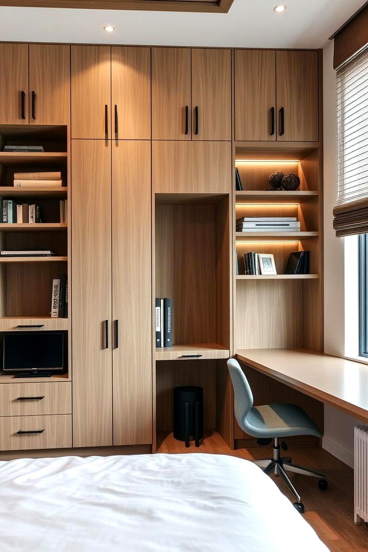 Innovative Storage Options - 22 Office Guest Room Ideas
