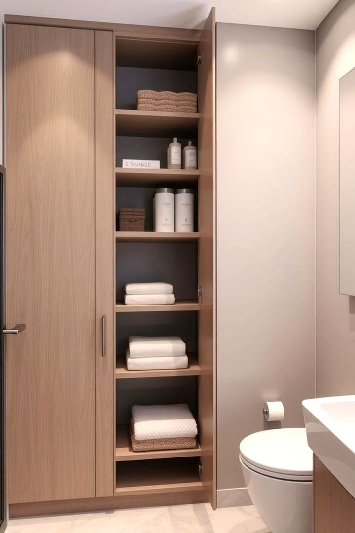 Innovative Storage Solutions - 22 Art Deco Bathroom Ideas