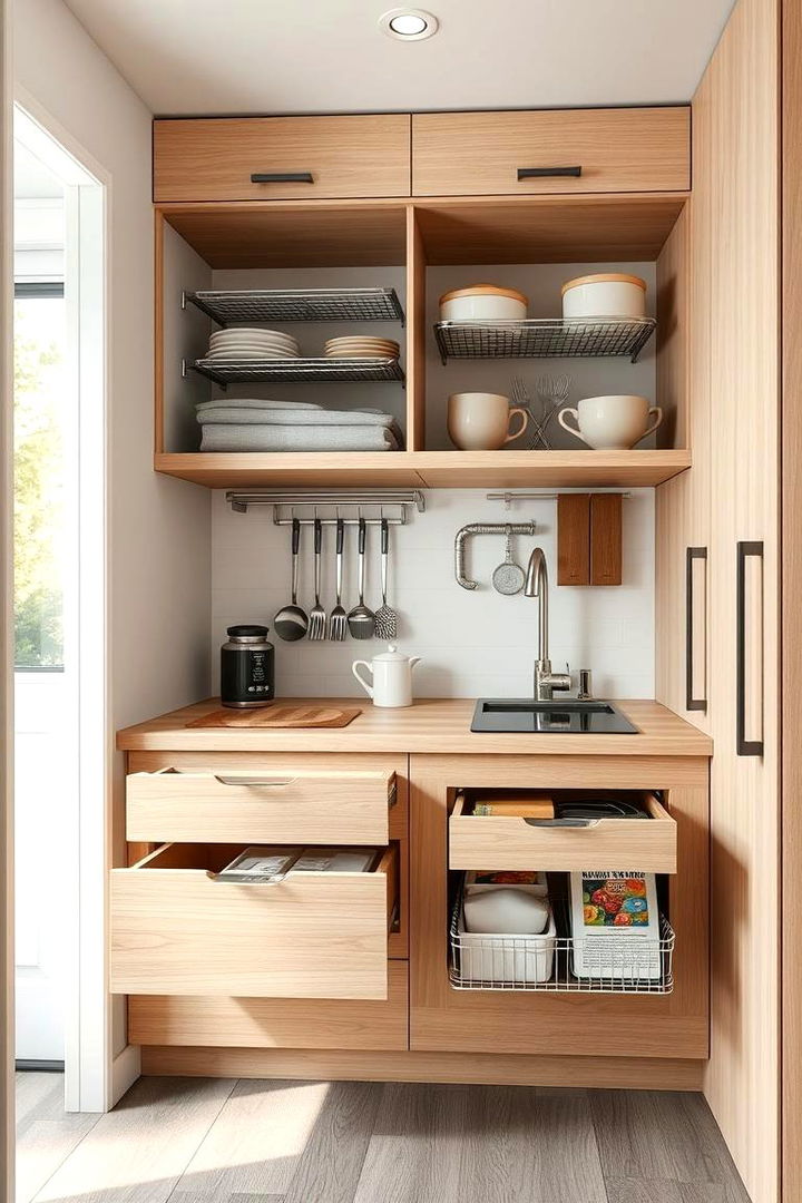 Innovative Storage Solutions - 22 Kitchenette Ideas
