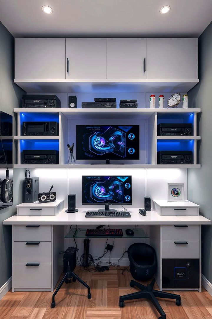 Innovative Storage Solutions - 22 Gaming Bedroom Ideas
