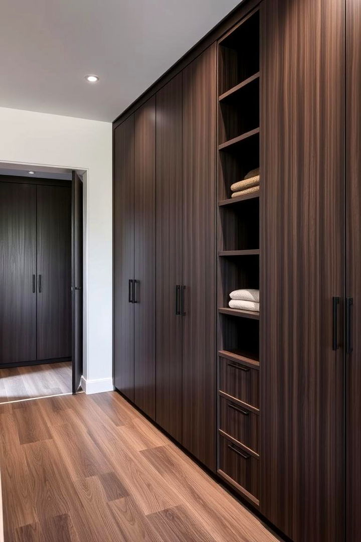 Innovative Storage in Dark Wood Designs - 22 Dark Wood Bedroom Ideas
