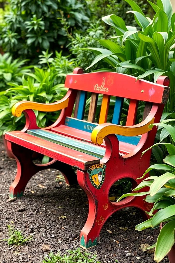 Innovative Tyre Garden Benches - 22 Recycled Tyre Garden Art Ideas