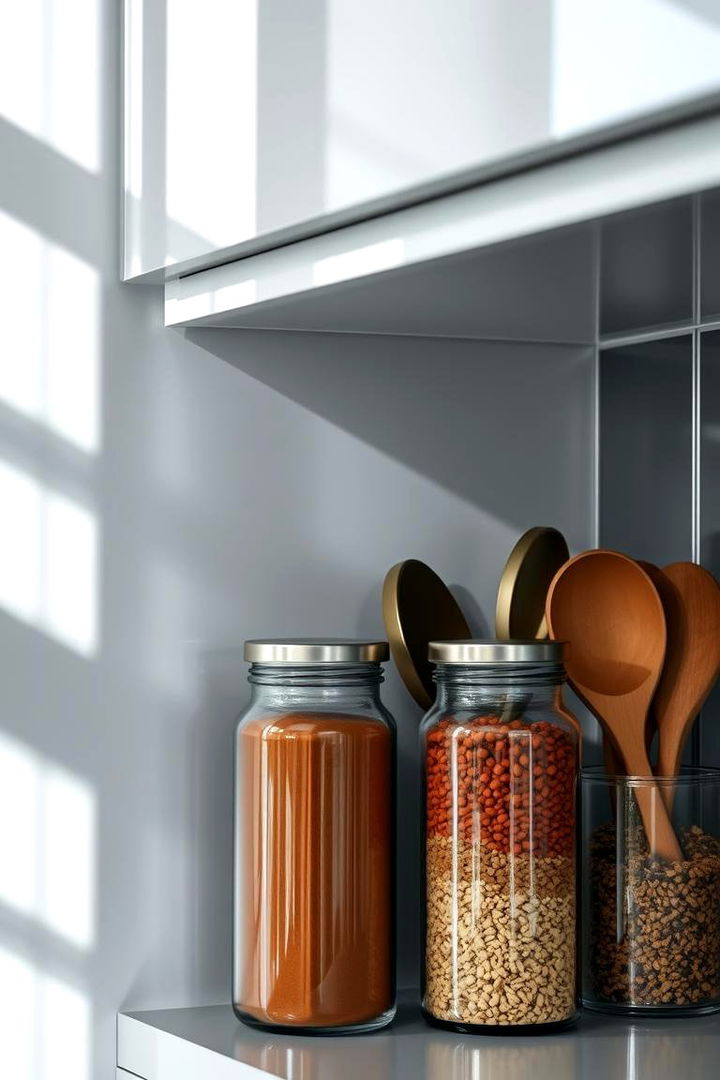 Innovative Under Cabinet Storage Jars - 22 Small Kitchen Storage Ideas
