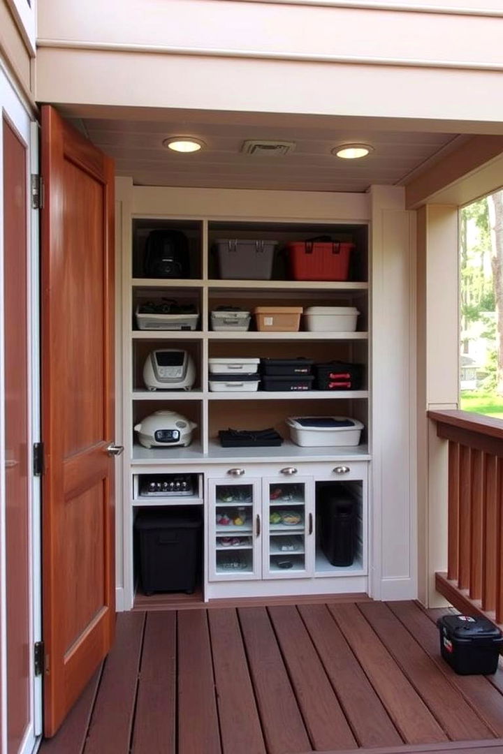 Innovative Under Deck Storage Solutions - 22 Under Deck Ideas