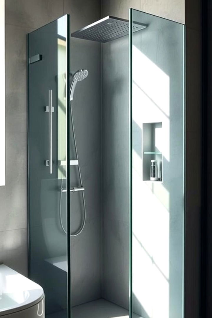 Innovative Wall mounted Features - 22 Double Shower Ideas
