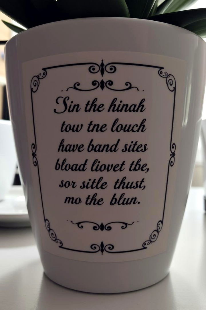 Inspirational Quote Canvases - 22 Painted Pot Ideas