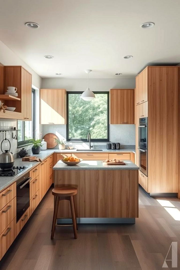 Inspirational Spaces - 22 Kitchens With Light Wood Cabinets