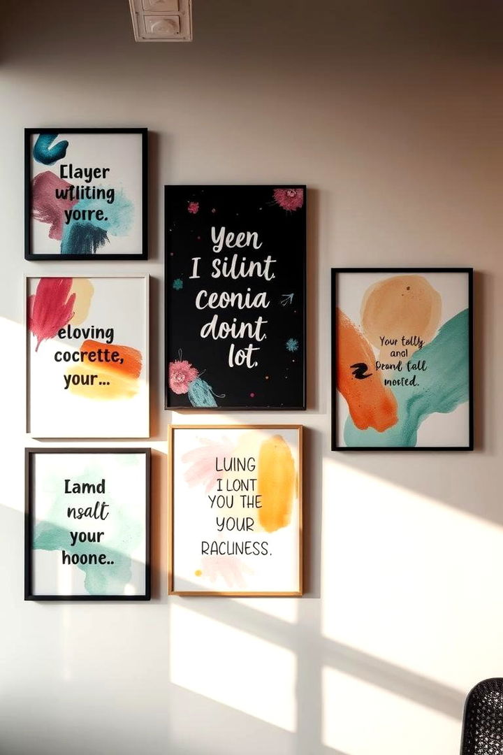 Inspirational Wall Art - 22 Home Office Ideas for Her