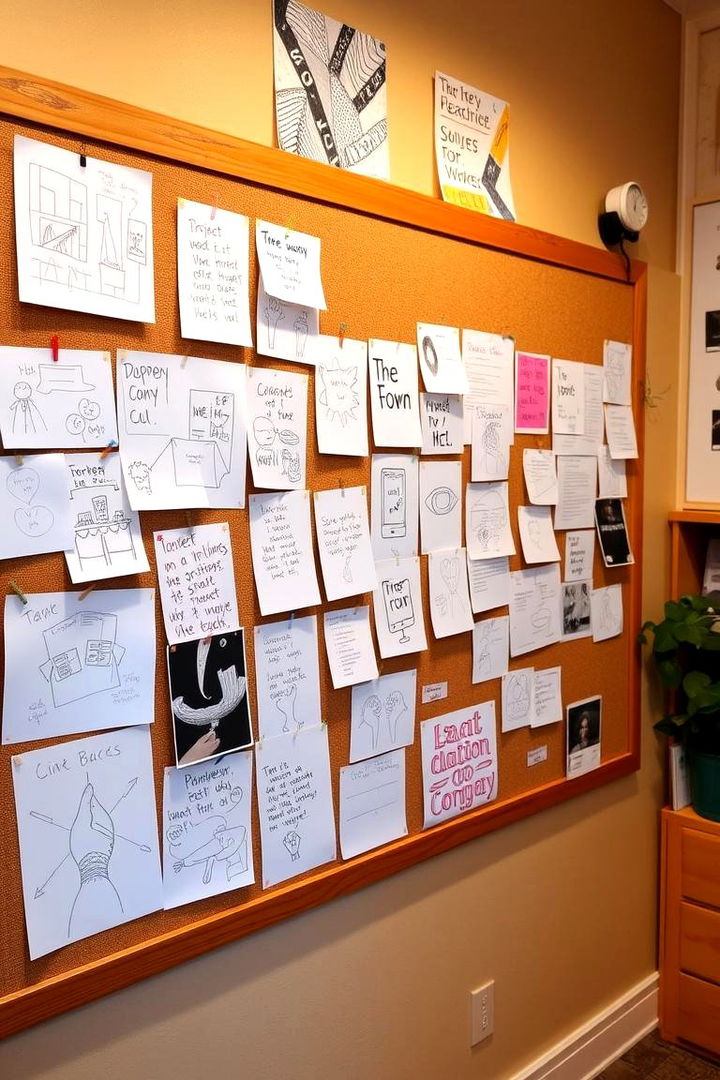 Inspiring Bulletin Boards - 22 Craft Room Ideas