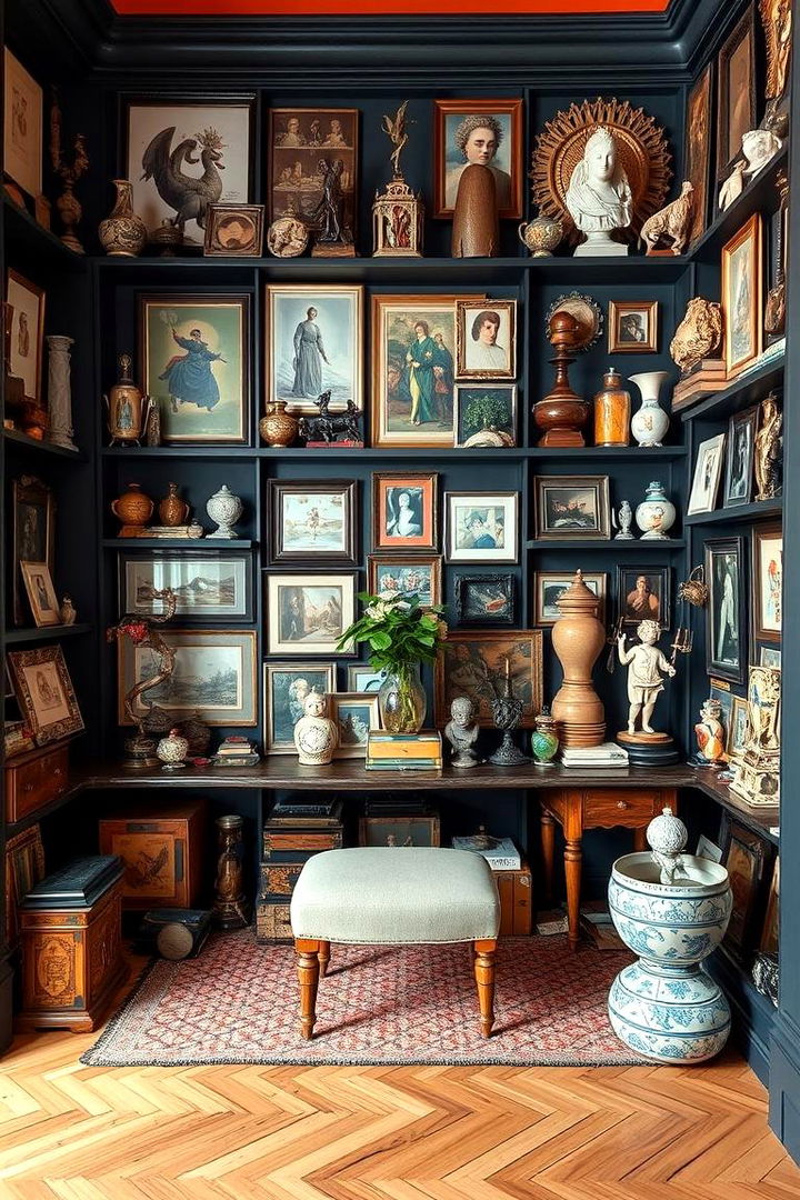 Inspiring Collection Displays and Artifacts - 22 Maximalist Living Room Design Ideas