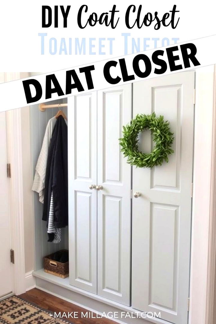 Inspiring DIY Coat Closet Transformation - 22 Coat Closet Ideas