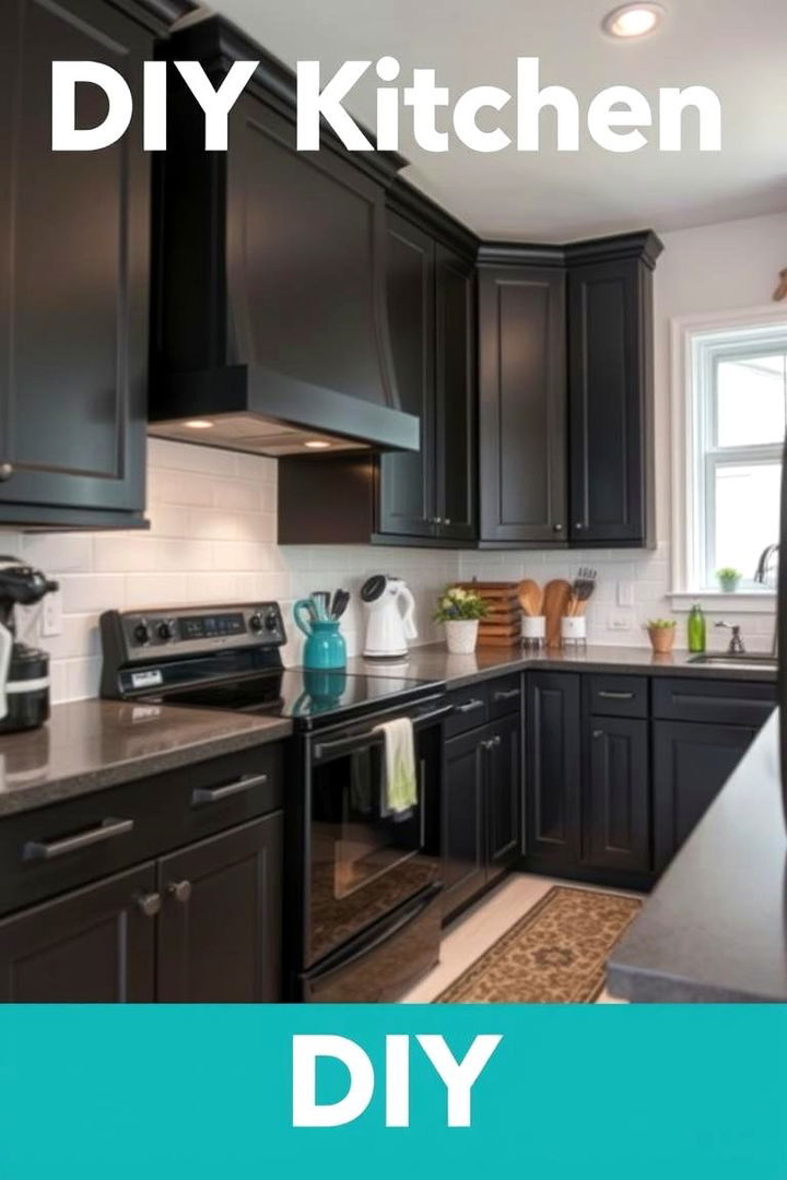 Inspiring DIY Renovation Ideas - 22 Kitchen With Black Appliances