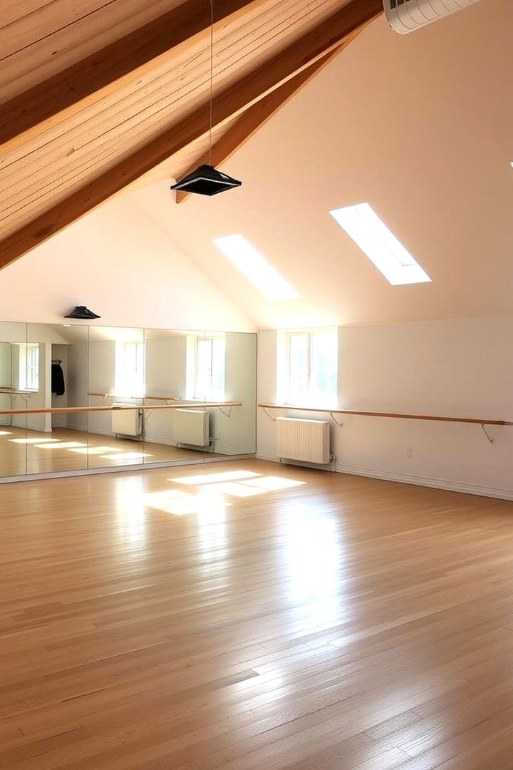 Inspiring Dance Studio Attic - 22 attic room ideas