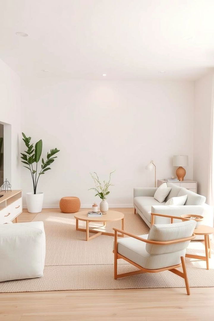 Inspiring Minimalist Touches - 22 Living Room Dining Room Combos