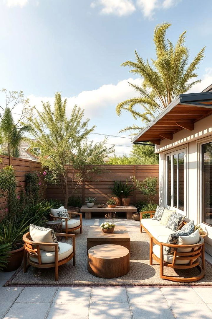 Inspiring Outdoor Retreat - 22 Deck With Privacy Wall