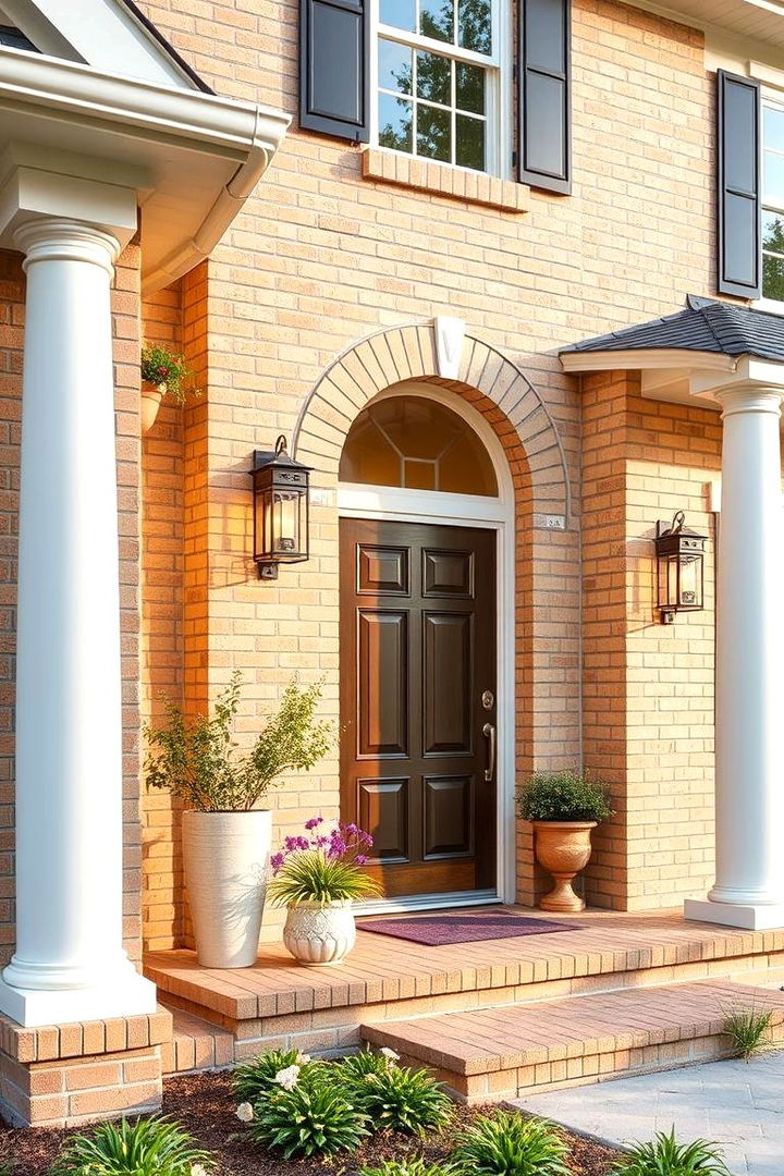 Inspiring Renovation Possibilities - 22 Beige Brick Exterior Home Ideas
