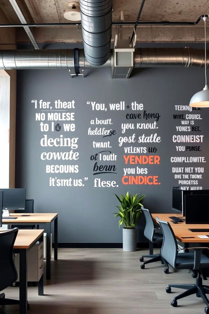 Inspiring Wall Art Displays - 22 Loft Office Ideas