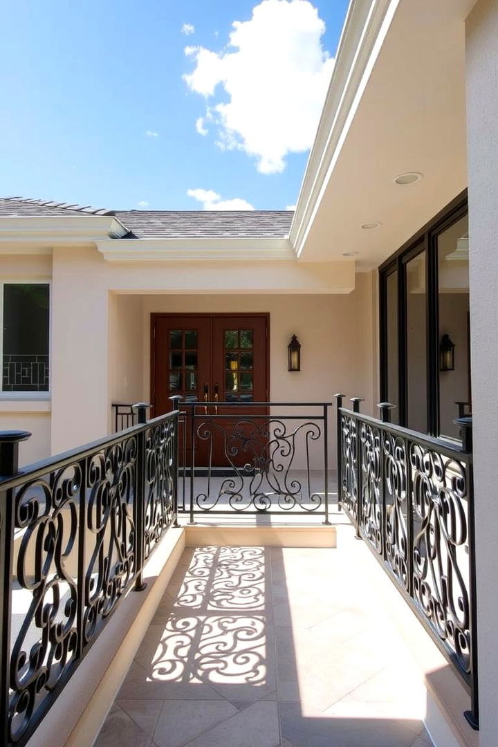 Install Custom Railings - 22 Small Front Porch Ideas