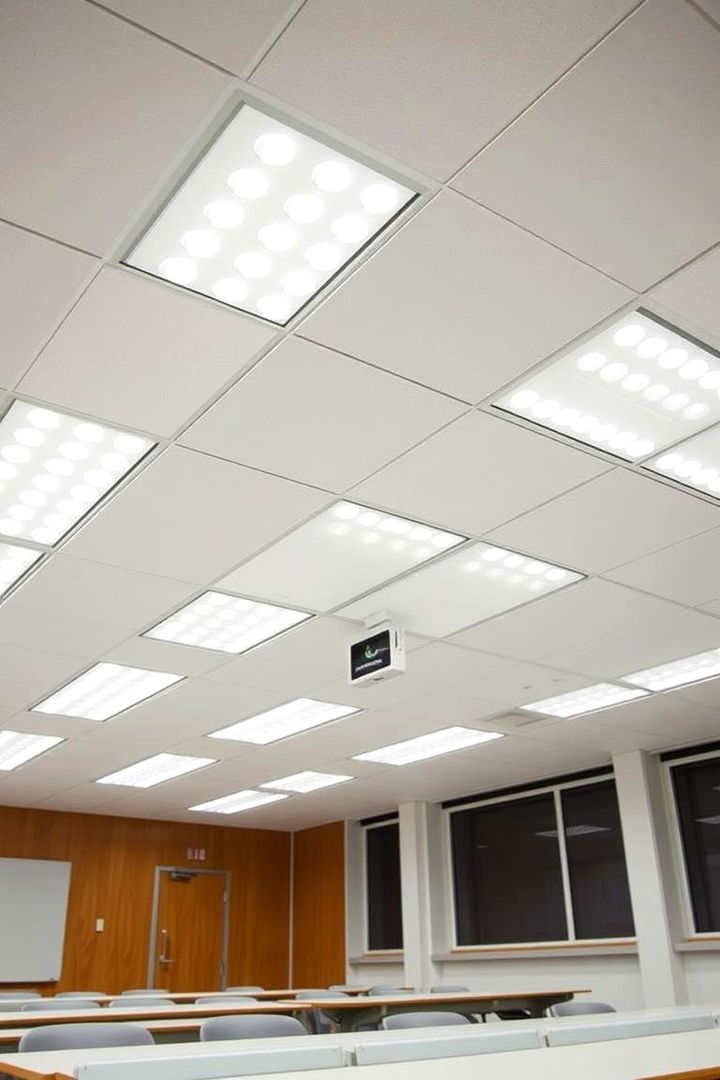 Install Energy Efficient LED Lights - 22 Classroom Lighting Ideas