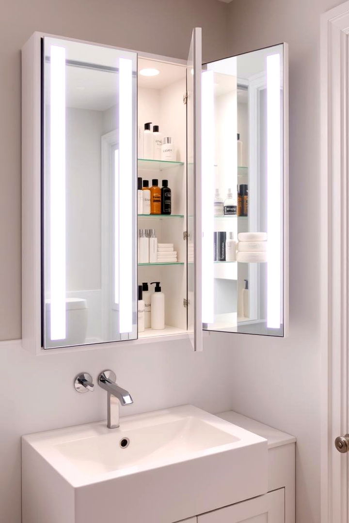 Install a Medicine Cabinet - 22 Bathroom Organization Ideas
