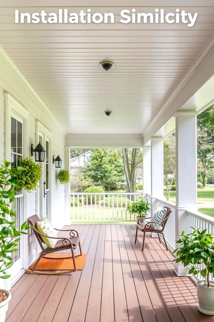Installation Simplicity - 22 Vinyl Porch Ceiling Ideas