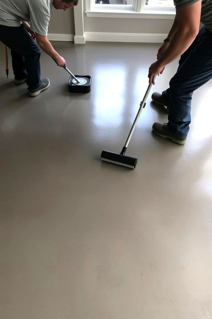 Installation Techniques - 22 Stained Concrete Floors