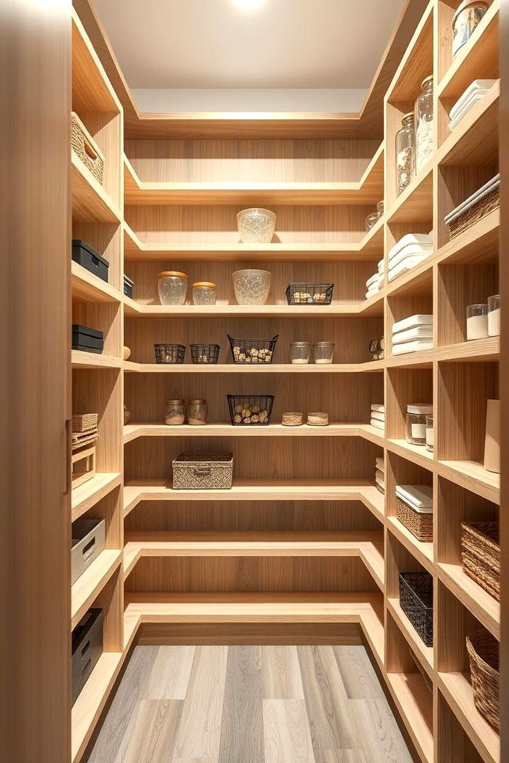 Installing Adjustable Shelves - 22 Small Pantry Ideas