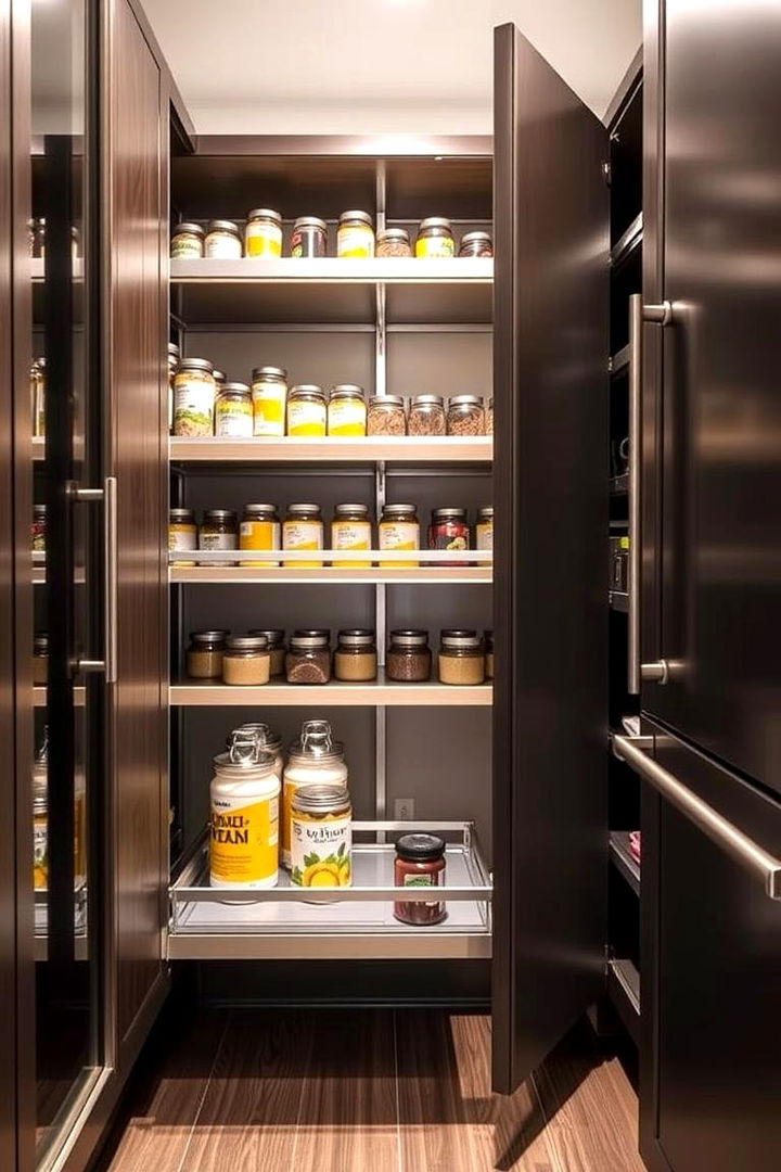 Installing Pull Out Shelves - 22 Kitchen Pantry Ideas